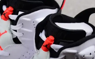 6 White Infrared Jordan Retro 384664-123 0429